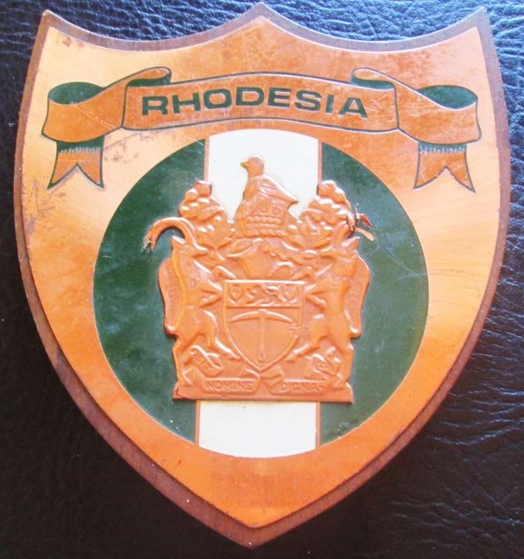 Rhodesia Plaque