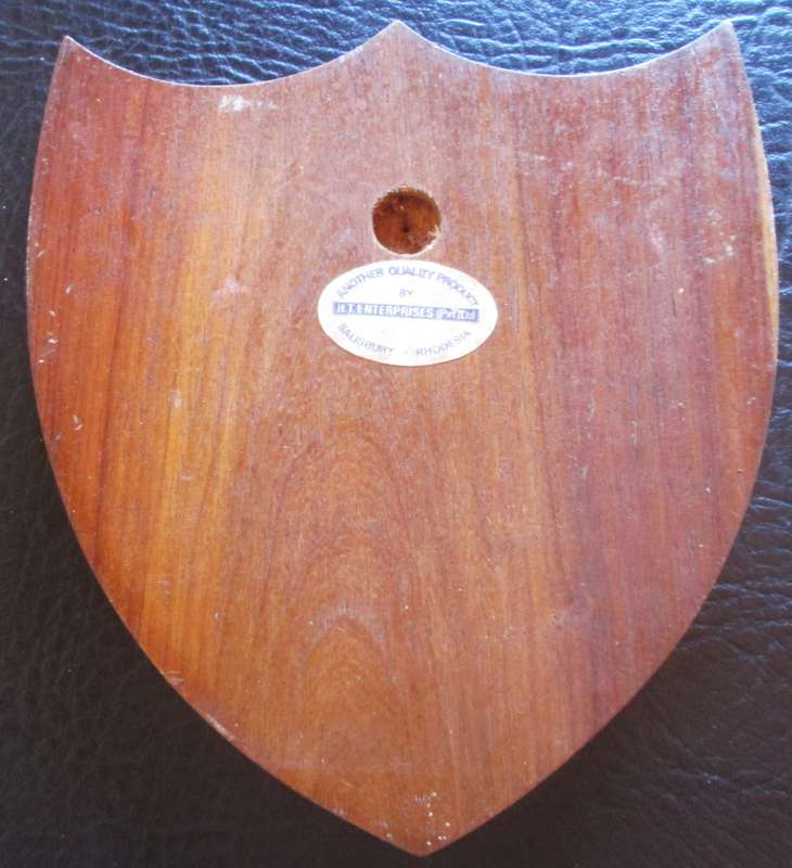 Rhodesia Plaque