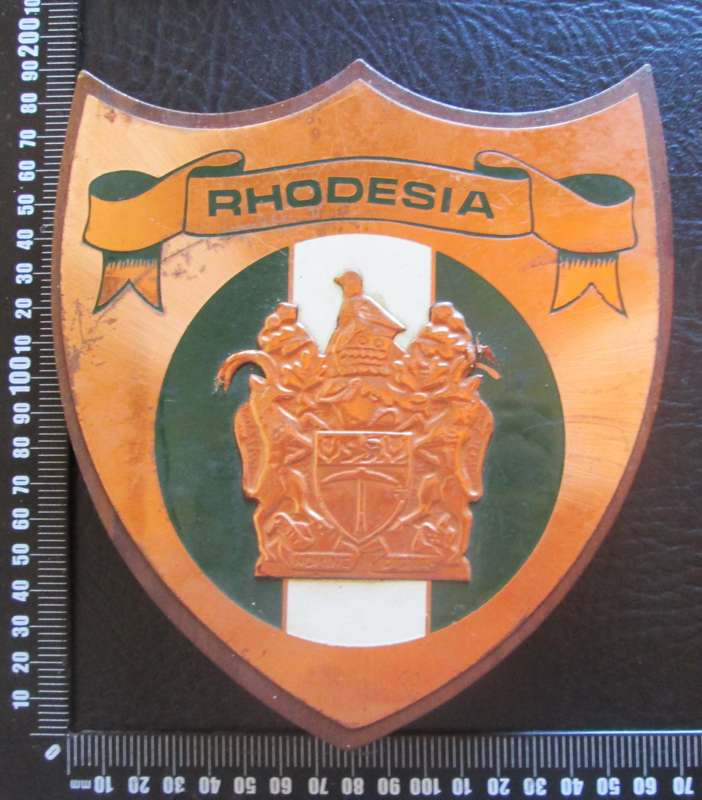 Rhodesia Plaque