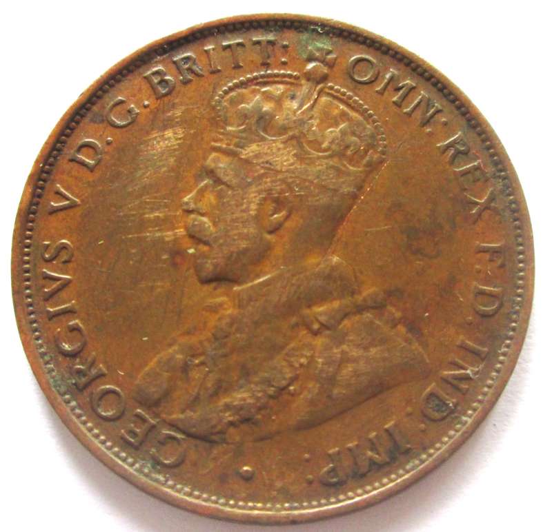 1933 Commonwealth of Australia Penny