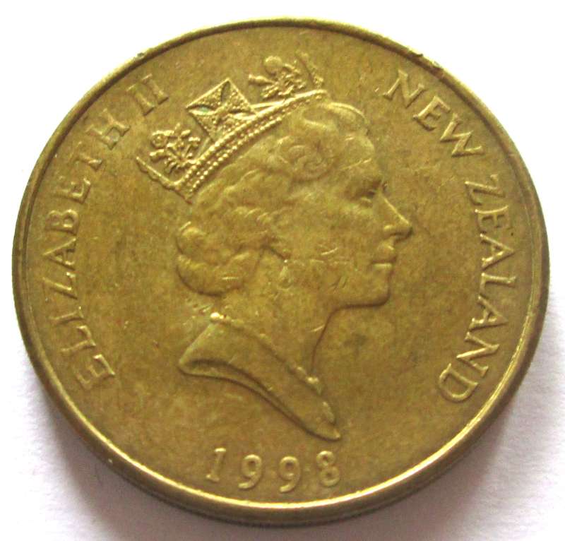1998 New Zealand 2 Dollars