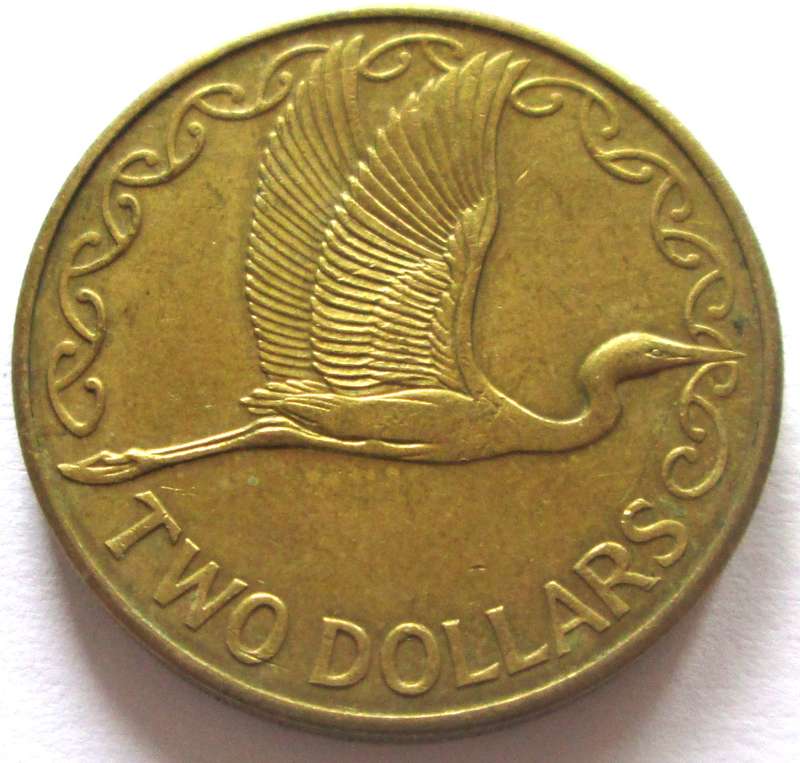 1998 New Zealand 2 Dollars