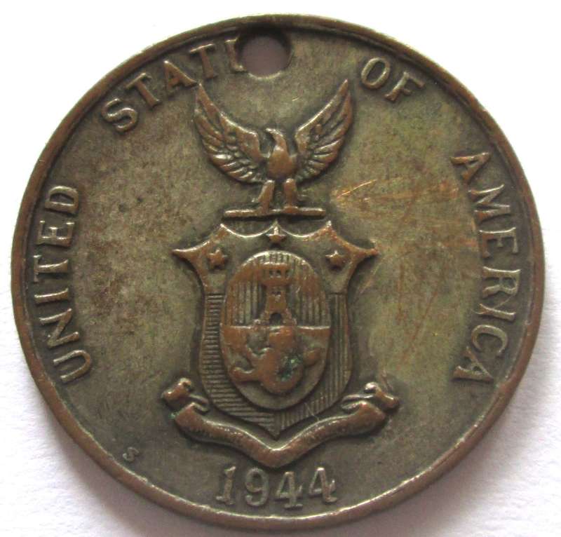 1944 Philippines 1 Centavo