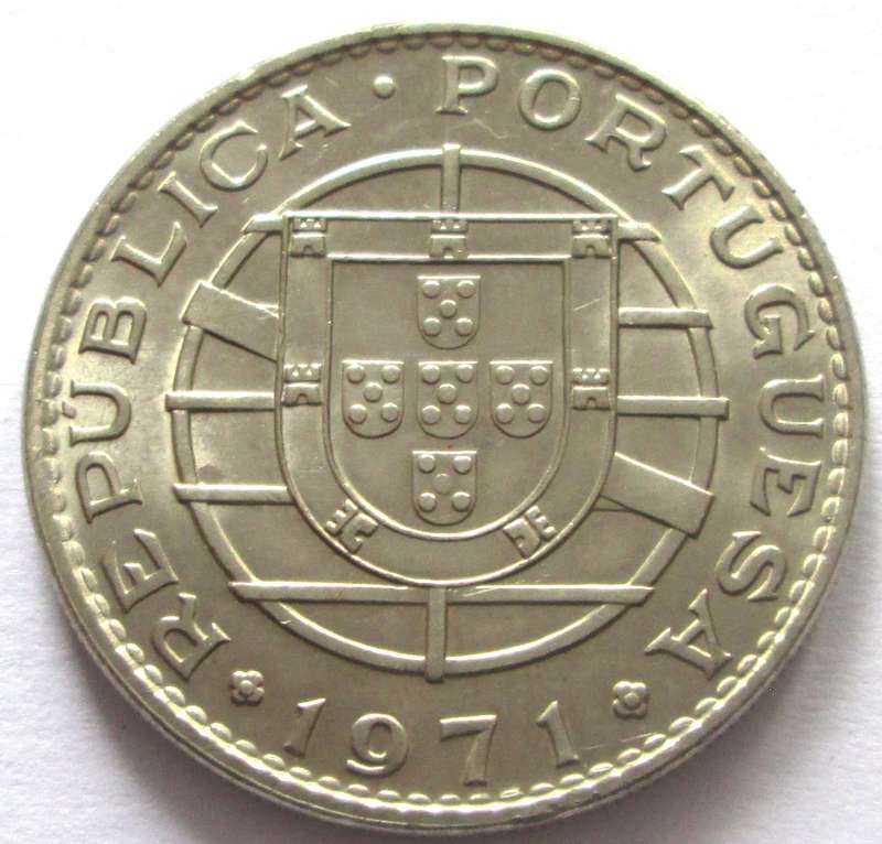 1971 Mozambique 20 Escudos