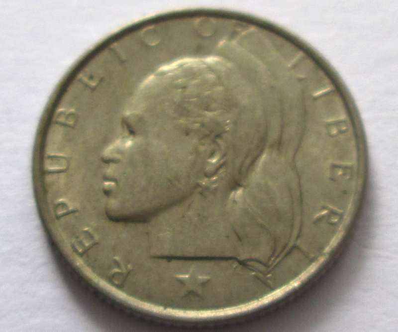 1966 Liberia 10 Cents