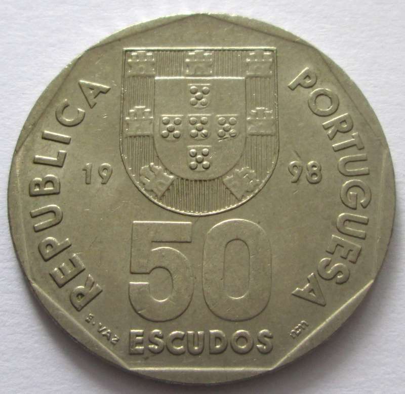 1998 Portugal 50 Escudos