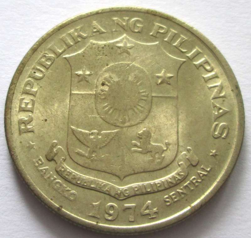 1974 Philippines 1 Piso