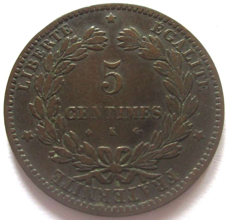 1872 France 50 Centimes