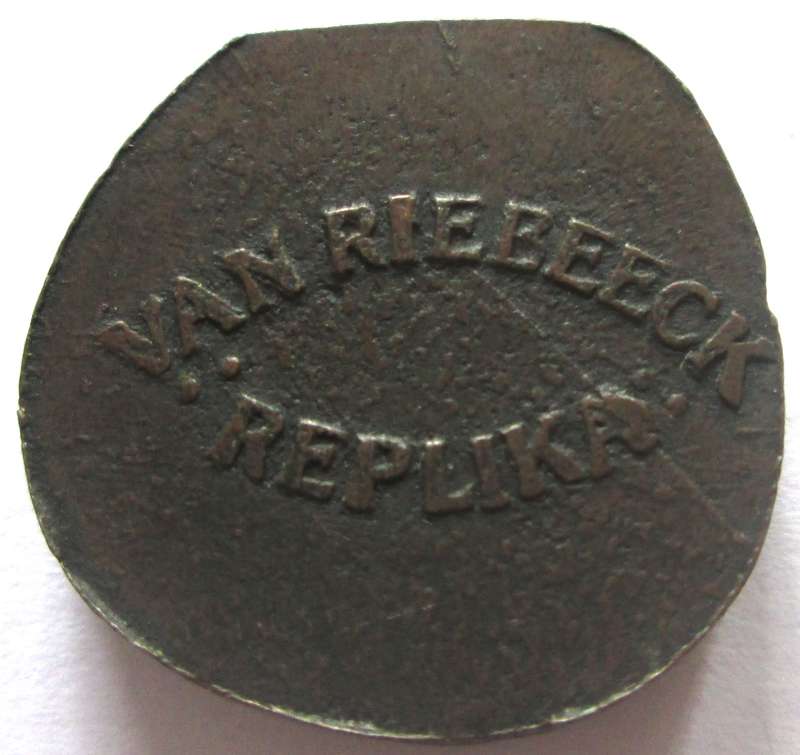 1 Tuiver 1783 Van Riebeeck Token