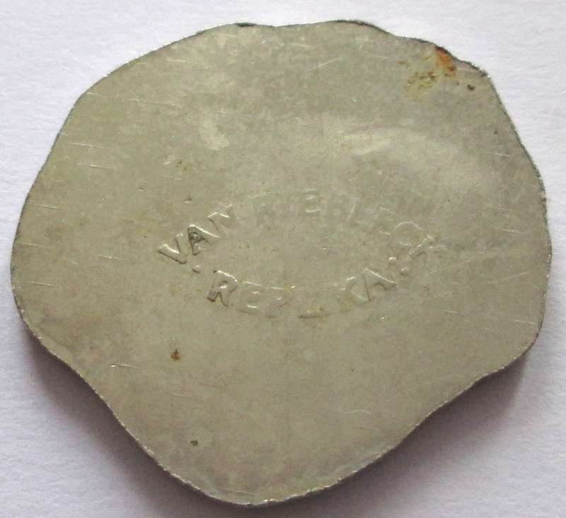 Spanish Cob Token Van Riebeeck Coffee Replica