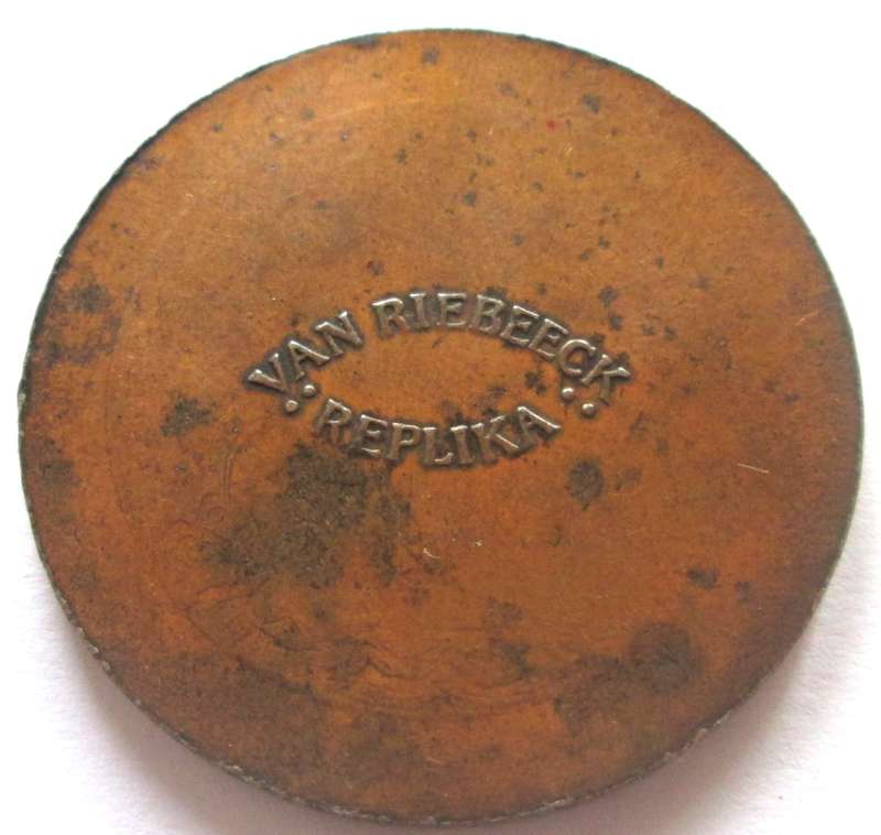 1797 Britannia Token Van Riebeeck Coffee Replica