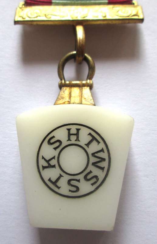 Masons Gold Plated Mark Master Breast Jewel