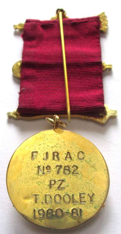Masonic First Principal Breast Jewel