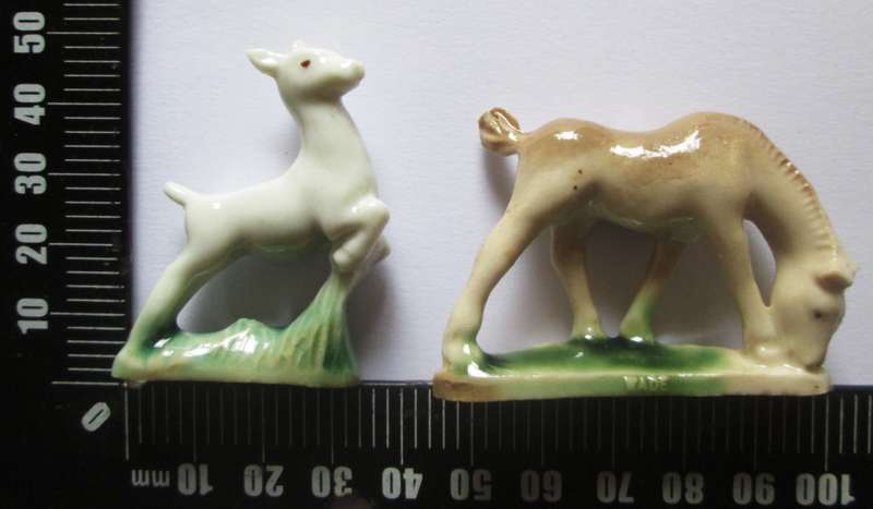 Wade Whimsies Assorted Animals Porcelain Miniatures