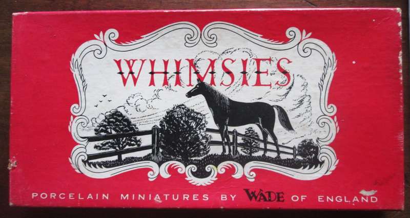Wade Whimsies Horses Porcelain Miniatures