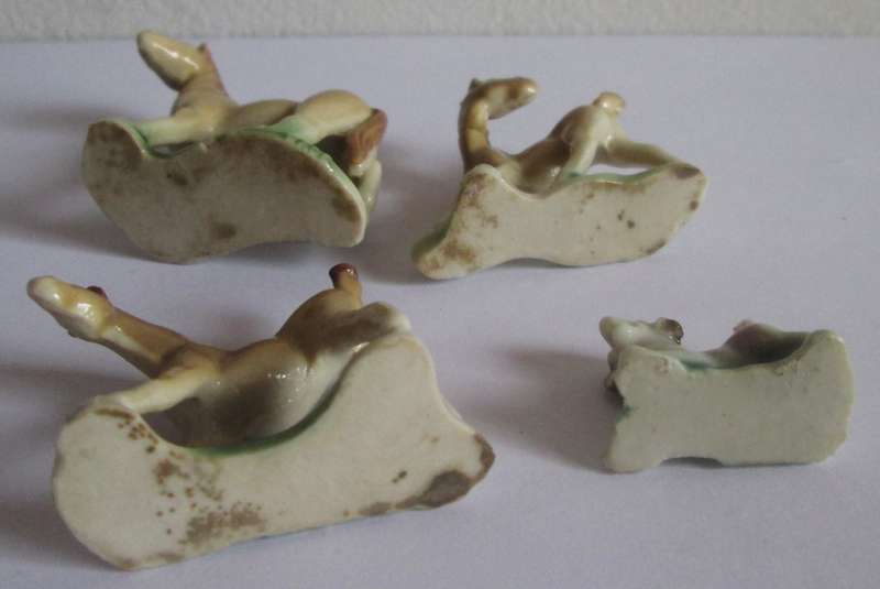 Wade Whimsies Horses Porcelain Miniatures