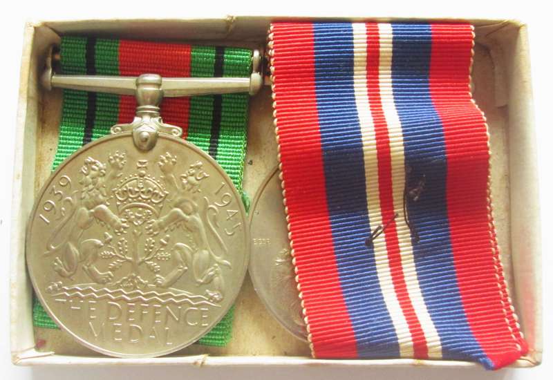 1939 - 1945 Defence and Service Medals