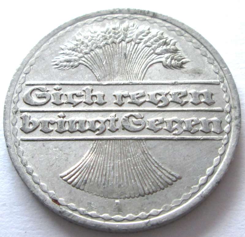 1920 Germany 50 Pfennigs