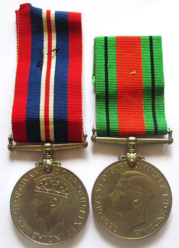 1939 - 1945 Defence and Service Medals