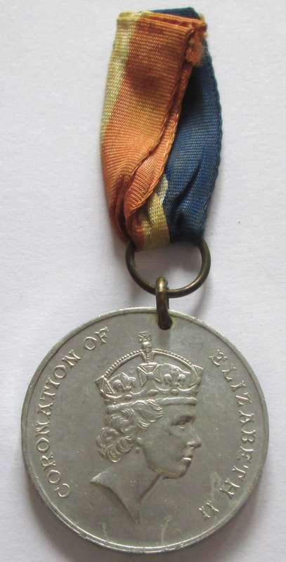 1953 To Celebrate the Coronation of H.M. Queen Elizabeth Medal
