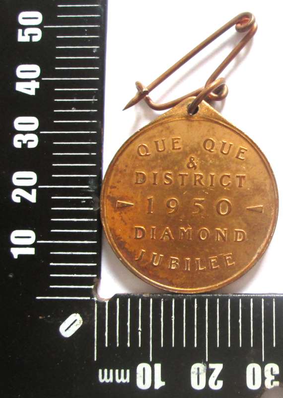 1950 Diamond Jubilee Que Que District Zimbabwe
