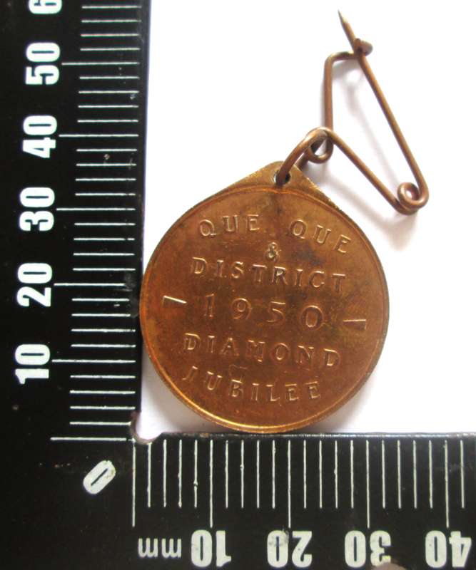 1950 Diamond Jubilee Que Que District Zimbabwe