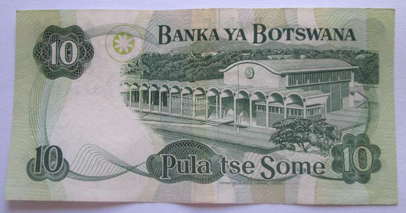 2002 - 2007 Botswana 10 Pula Nr D28 322846