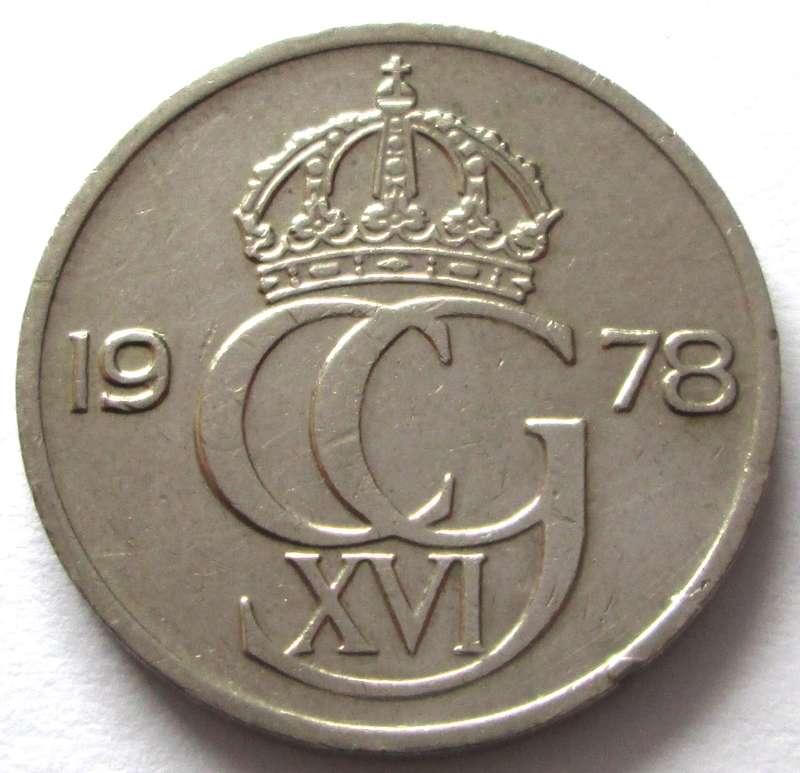1978 Sweden 50 Ore