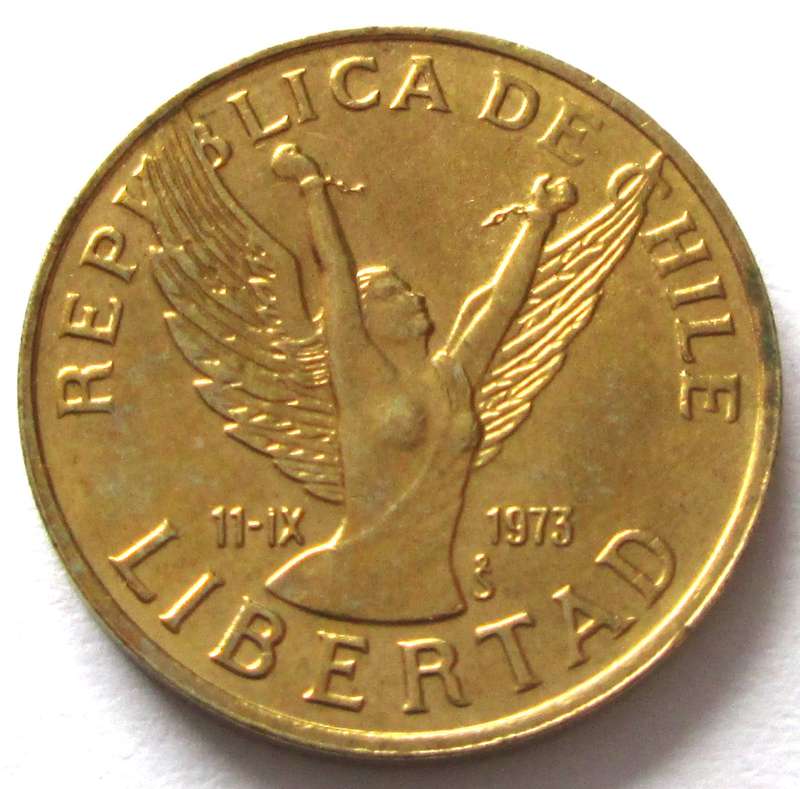 1988 Chile 5 Pesos