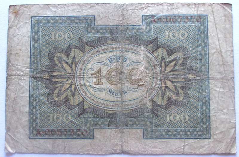1920 Germany 100 Mark