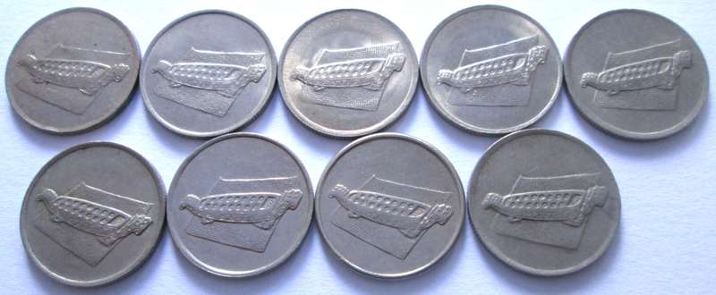 10 Sen Negara Malaysia 1990 - 1993 + 1995 - 1999