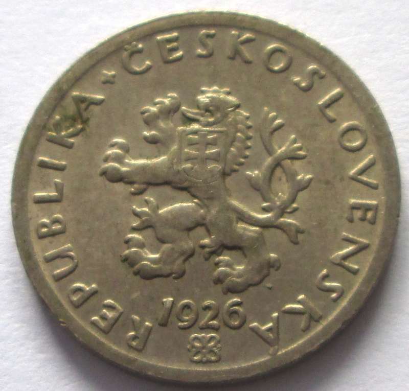 1926 Czech Republic 20 Korun