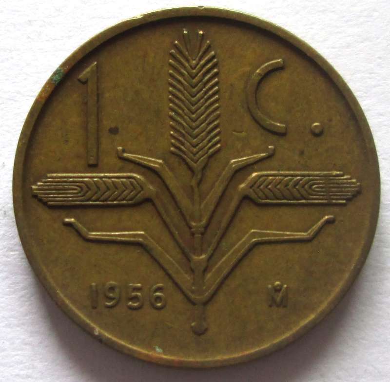 1956 Mexico 1 Cent