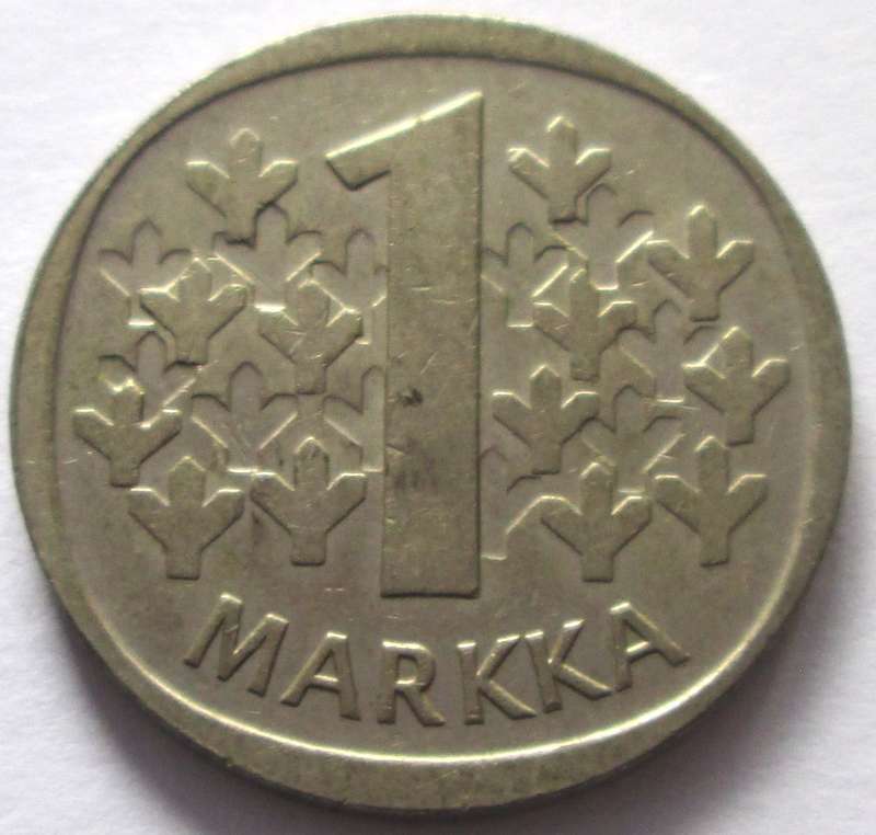 1988 Finland 1 Markka