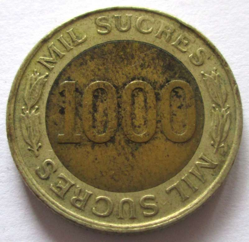 1927 Ecuador 1000 Sucres