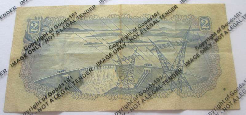 Two Rand Republic of South Africa Serial Nr D6 152070
