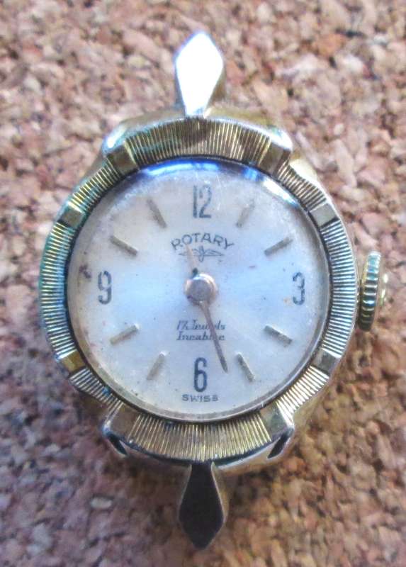 Rotary Swiss made 17 Jewels Incabloc No 182393 Ladies Watch