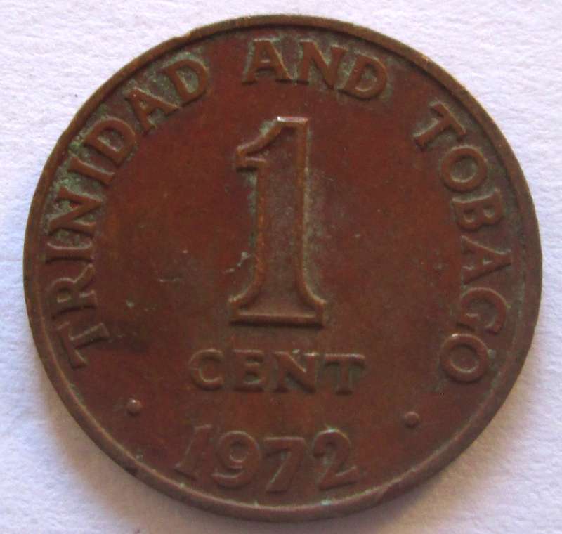 1972 Trindad and Tobago 1 Cent
