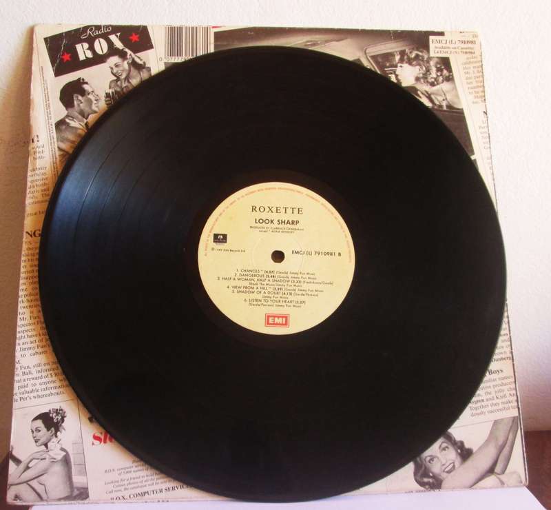 1989 Roxette Look Sharp EMCJ (L) 7910981