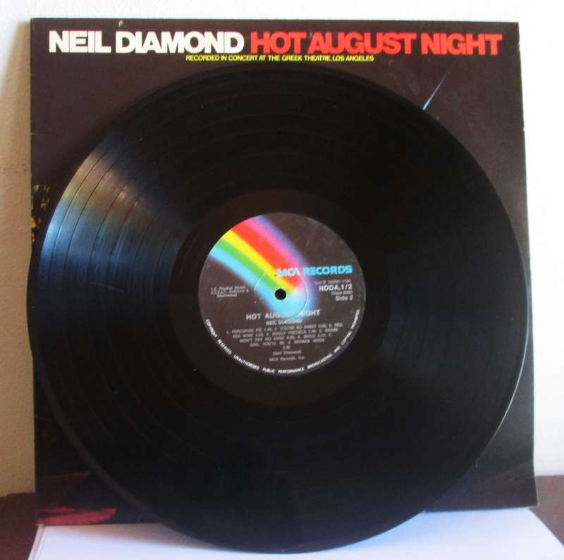 1972 Neil Diamond Hot August Night NDDA 1/2