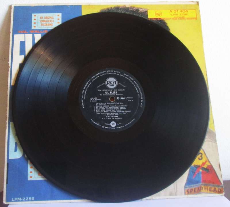 1960 Elvis G I Blues LPM2256