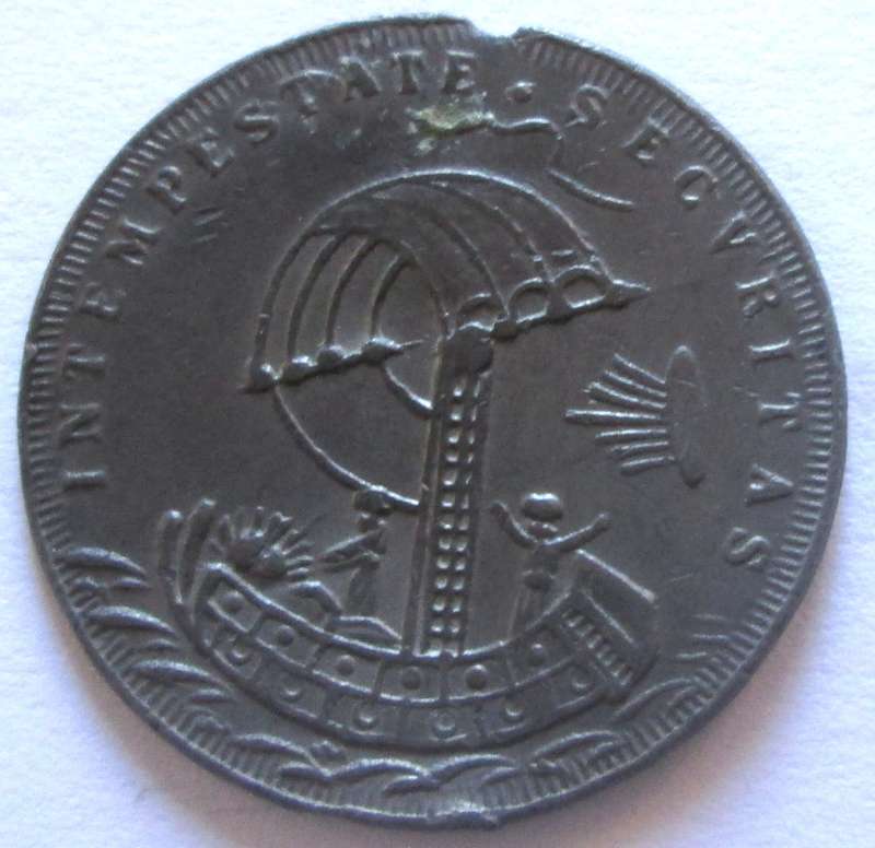 St. Georgius Equitum Patronus In Tempestate Securitas Hungary Religious Medal