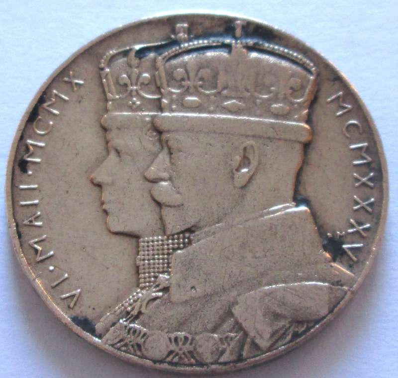 King George V and Queen Mary Union Of South Africa Medal