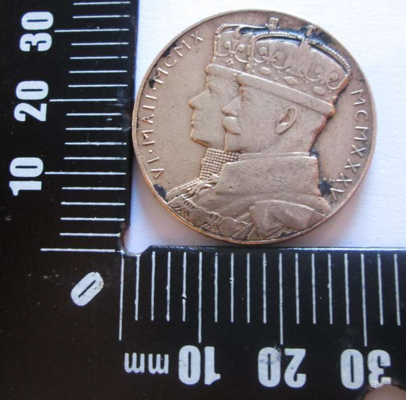 King George V and Queen Mary Union Of South Africa Medal