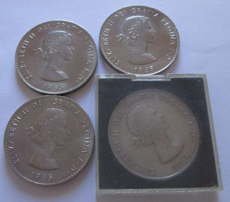 1965 Great Britain 1 Crown Churchill Commemorative