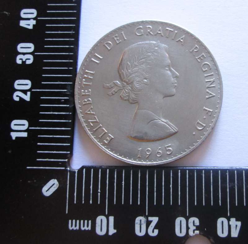 1965 Great Britain 1 Crown Churchill Commemorative