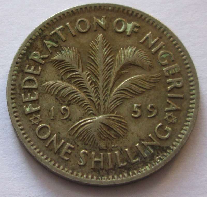 1959 Nigeria 1 Shilling