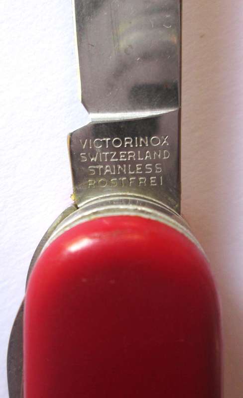 Victorinox Switzerland Stainless Steel Rostfrei Pocket Knife