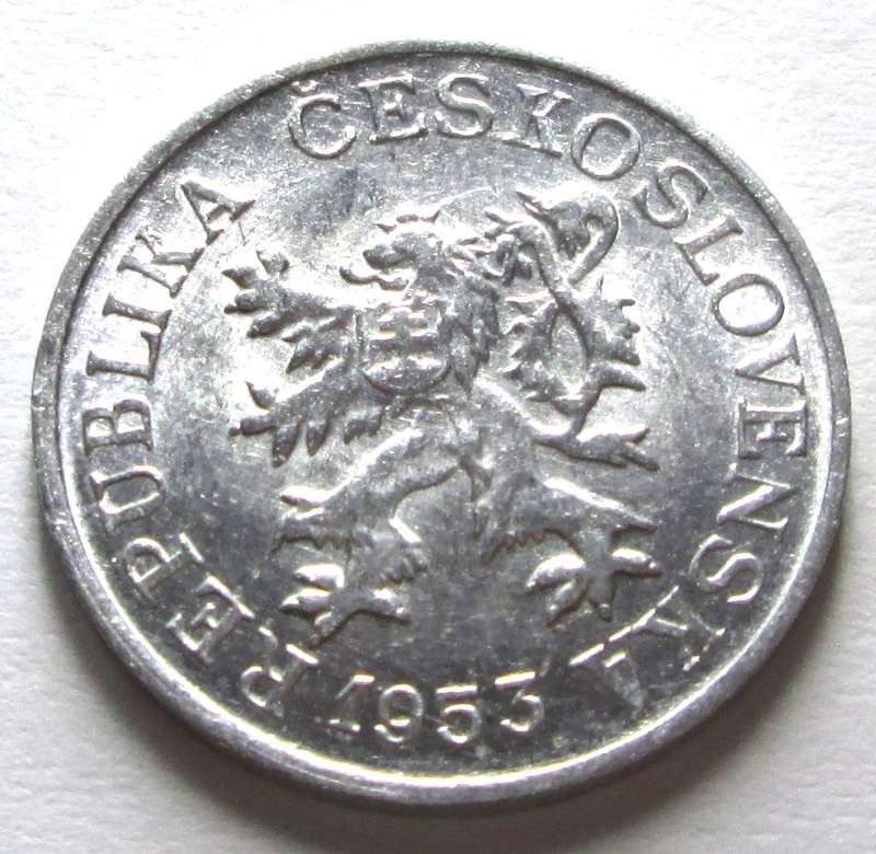 1953 Czechoslovakia 3 Halere