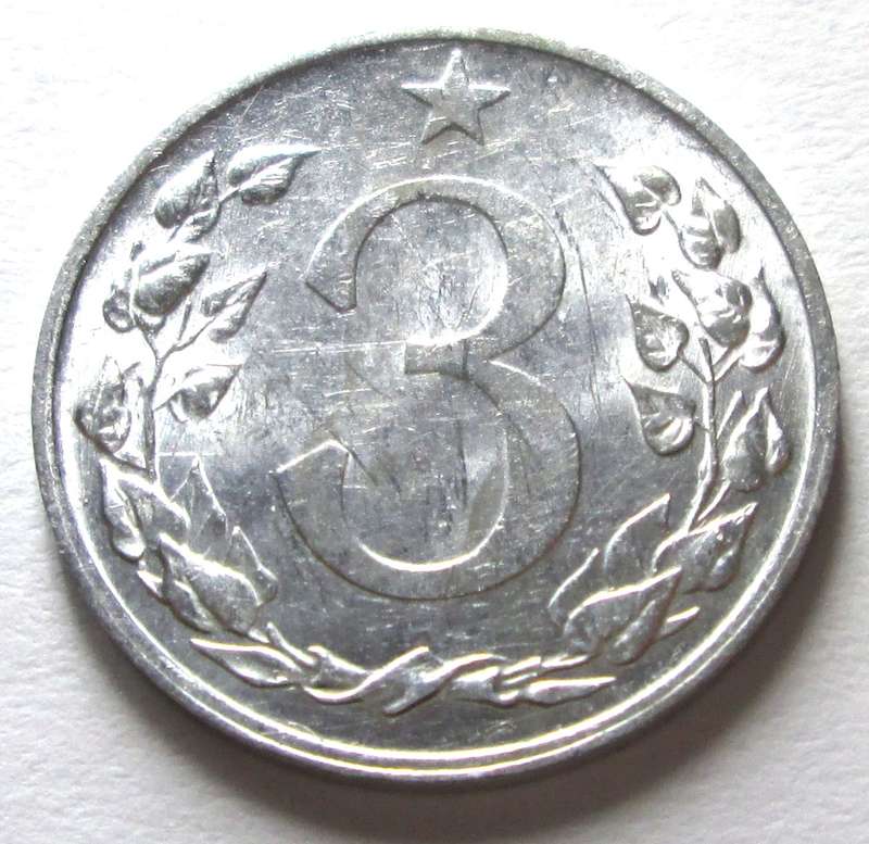 1953 Czechoslovakia 3 Halere
